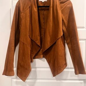 BB Dakota Tan Suede Blazer